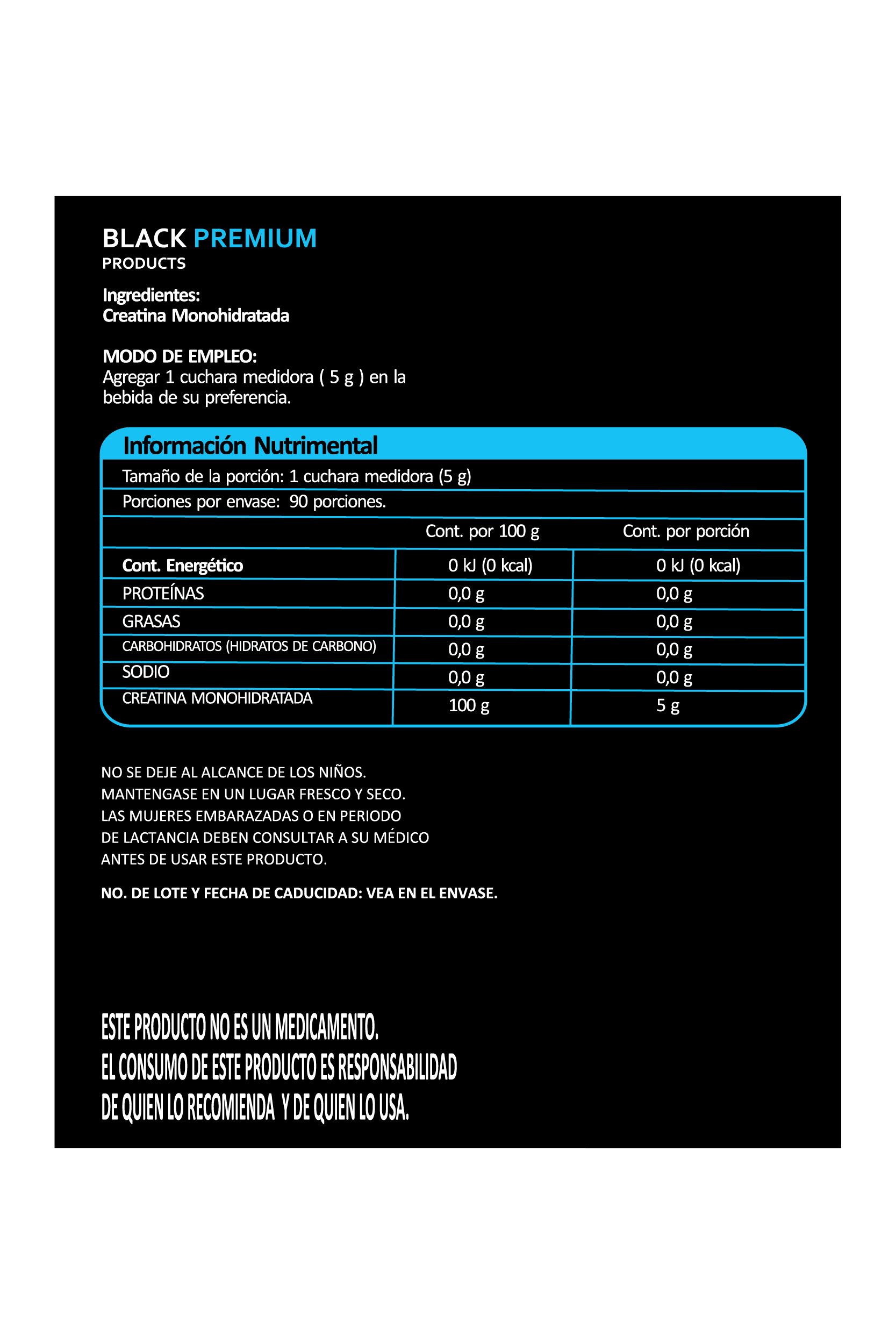 Black Premium | Suplementos Alimenticios en Polvo | Proteínas | Bundle | Colágeno, Proteína, Creatina, Aminoácidos BCAAS